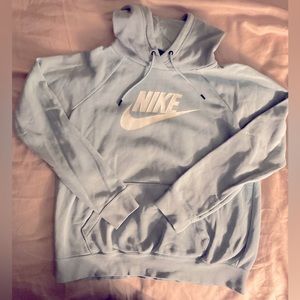 Nike hoodie mint green. Medium